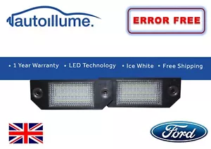 Ford Focus Mk2 ST ZETEC S ZS LED Nummernschild Leuchten Einheiten - Bild 1 von 3