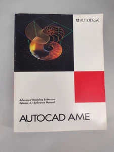 AutoCAD Advanced Modeling Extension Release 2.1 Reference Manual PB Book 1992 - Picture 1 of 12