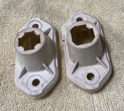 1969 Buick Electra 225 4 Door Front Side Marker Housing with Lenses PAIR - Image 1 of 4