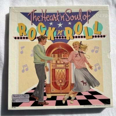 READERS DIGEST THE HEART N SOUL OF ROCK IN ROLL 7 RECORD BOX SET Brand New! - Image 1 of 4