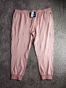 Jolie Noire Fleece Jogger Pants -Size 4X Peach Bud NWT Adult - Picture 1 of 13