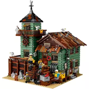 NEW Old Fishing Store 21310 High Quality Building Bricks Complete Unbraneded Set - Bild 1 von 1