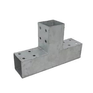 Pfostenecke für 3 Balken T-Model 70 x 70 mm Pfostenverbinder T-Form GeZu Impex - Bild 1 von 1