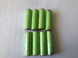 8pcs 1/3 AA 1/3AA 2A 3.6V 480mAh Ni-MH Rechargeable Battery with Tab