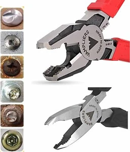 VT-001-S2F-VamPLIERS 5" Mini Zange + 8" PRO Lineman's Zange Schraubenausdreher - Bild 1 von 9