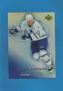 Mats Sundin HOF 2005-06 Upper Deck McDonald's NHL Hockey #12 (NM+) Maple Leafs