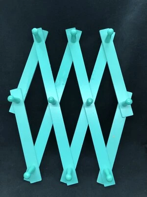 绿松石可扩展木制杯挂钩10个钩 — 第 1/4 张图片