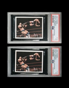 1997 The Rock PSA WWF Owen Hart Card Hit Man WCW WWE Rocky Rookie Belt Bret 120 - Picture 1 of 5