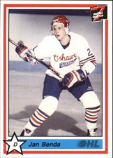 1990-91 7th Inning Sketch OHL #326 Jan Benda