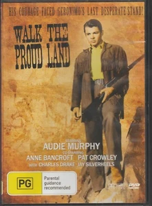 DVD MOVIE ZONE 4 PAL WESTERN WALK THE PROUD LAND AUDIE MURPHY - Imagen 1 de 3