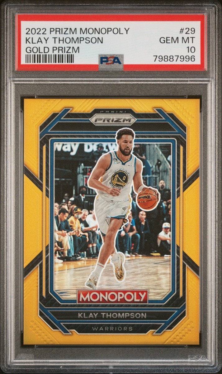 Panini Klay Thompson 10 Graded Basketball Sports Trading Cards 