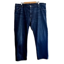 Polo Ralph Lauren Jeans Mens Size 46x32 Straight Leg Blue Denim