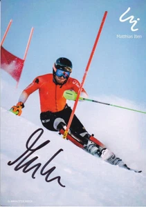 Matthias ITEN - Schweiz, Ski alpin, Original-Autogramm! - Picture 1 of 1