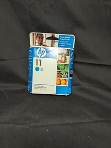 HP 11 cyjanowy wkład atramentowy oryginalny opakowanie HP 2007 - Zdjęcie 1 z 1