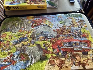 Falcon 1000 Piece De Luxe Jigsaw Puzzle - Safari Park - Bild 1 von 3