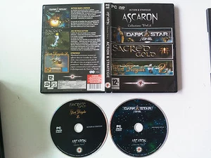 Ascaron 3 jeux Collection vol 2 : Port royale 2/Dark star one/Sacred Gold PC FR - Imagen 1 de 1