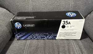 Official HP 35A Black LaserJet Toner Printer Cartridge CB435A New! Authentic! - Picture 1 of 3