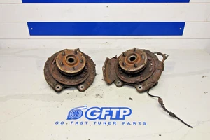 2004 SUBARU WRX STI OEM REAR WHEEL HUB KNUCKLE HUBS PAIR LH RH 5X100 - Picture 1 of 7