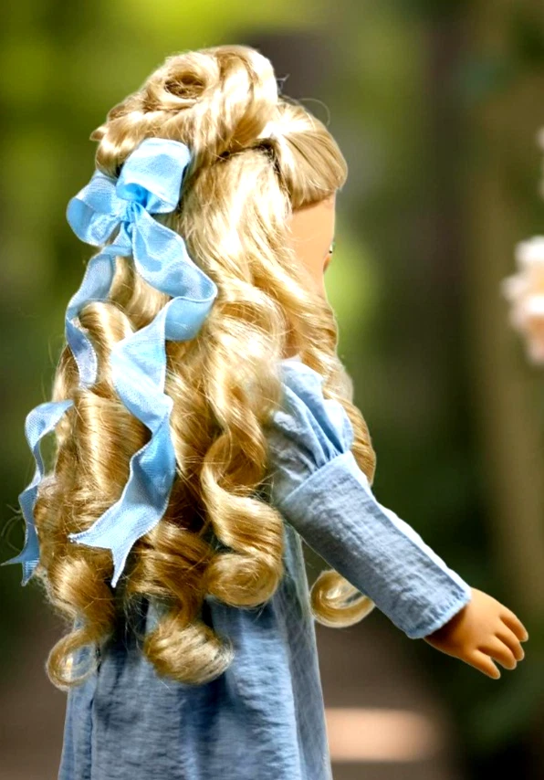 American Girl Caroline Abbott Doll 2008 Girl Of The Year Historic Birthday Dress - Image 1 of 4