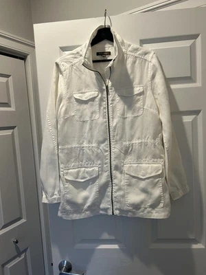 Tommy Bahama Women's White Utility Jacket Size S/P - Image 1 of 4