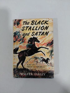 The Black Stallion and Satan by Walter Farley Hardcover 1949 DJ - Picture 1 of 6