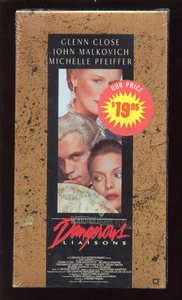 1988 Dangerous Liasions Sealed Movie VHS Tape - Picture 1 of 2