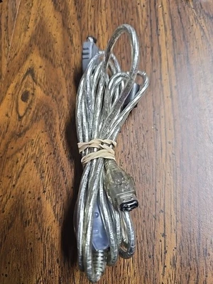 Cable de transferencia Mad Catz Link Game Boy Advance GBA cable plateado transparente Foto 1 de 4