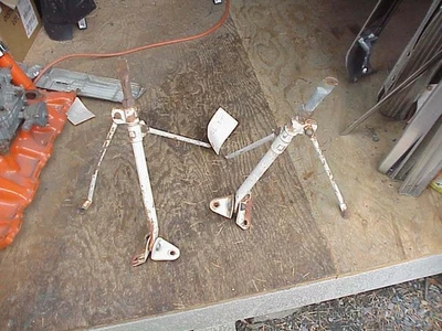 1960s Dodge Pickup Truck Set of Side Mirror Brackets Only 1961-1969 - Image 1 of 4