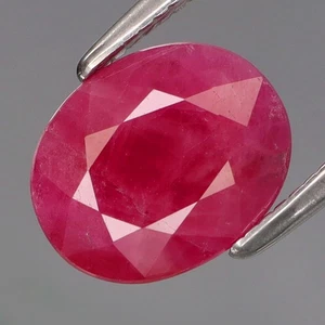 2.04Ct.Museum Gem! Natural Top Red Pink Normal Heated Ruby Myanmar - Picture 1 of 4