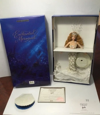 Muñeca Barbie Enchanted Mermaid 2001 edición limitada rara en caja original nueva Mattel 53978 Foto 1 de 4