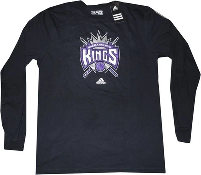 Camiseta retro manga larga Sacramento Kings etiquetas nuevas grande Foto 1 de 2