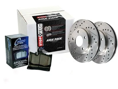 Kit de pastillas de freno y rotor delantero centrado para Ford F150 2010-2019 52289FSKT 2011 Foto 1 de 2