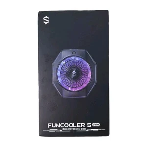 Black Shark FunCooler 5 Pro Magnetic Cooling Fan w/ RGB Light (Black) (BR52) - Picture 1 of 12