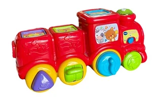 VTech Roll & Surprise Animal Train Music And Pop Ups sensory and motor skills - Picture 1 of 7
