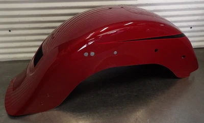 Guardabarros trasero Harley Softail Fat Boy 07 FLSTF rojo 59819-06 bonito Foto 1 de 4