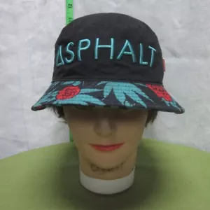 ASPHALT YACHT CLUB stoner Hawaiian Roll-Up Hat surfer Hawaii rose Mary Jane cap - Picture 1 of 4