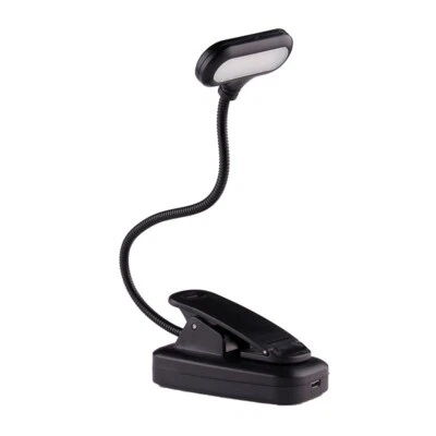 LED USB Klemmleuchte Schreibtischlampe Leselampe Flexibel Tisch-Lampe Dimmbar - Bild 1 von 4