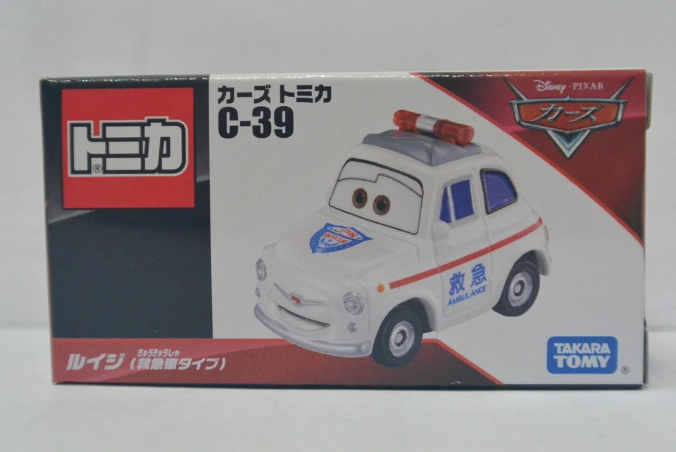 Coches TAKARA TOMY TOMICA Disney Pixar Luigi FIAT (tipo ambulancia) C-39 Foto 1 de 1