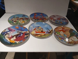 Juego de 6 Placas Coleccionistas Picapiedra Franklin Como Nuevas ~ UTS - Imagen 1 de 14