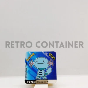 NINTENDO POKEMON STAKS PANINI 2002 Card Magnet Series 1 - # 194 Wooper - Picture 1 of 1