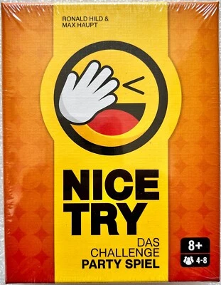 Nice Try Leipziger Spiele Familienspiel Partyspiel Lernspiel Kartenspiel Bluffen - Bild 1 von 4