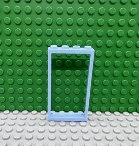 Lego 1 telaio porta blu medio 1x4x6 NUOVO - Foto 1 di 1