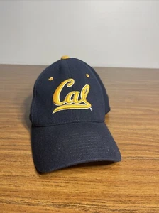 Cal Golden Bears Navy Blue NCAA Hat - Zephyr Z fit Size M/L. Stretch Fit - Picture 1 of 6