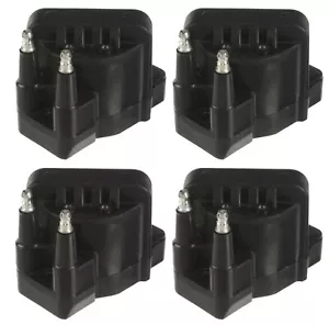 Set of 4 Delphi Direct Ignition Coils for Cadillac Chevrolet Oldsmobile V8 - Picture 1 of 1