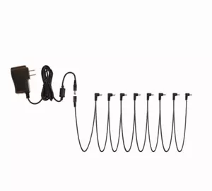 Pedal de efectos para guitarra eléctrica Kurrent fuente de alimentación cadena margarita de 8 vías - Imagen 1 de 9