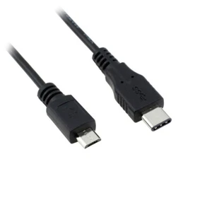 R19 USB 3.1 Type C Connecteur À Micro 2.0 Fiche Câble de Données Chargement 1m - Photo 1 sur 9