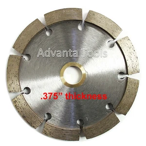 4.5 "x .375" Tuck Point Diamond Saw Blade Concreto Mortero Eliminación de Juntas - Imagen 1 de 5