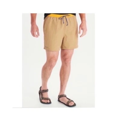 Marmot Womens Juniper Springs 5" Shorts Shetland Solar Size L NWT - Image 1 of 3