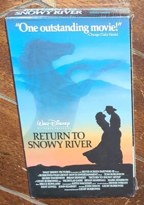 Return to Snowy River (VHS, 1997, Disney) Free Shipping! - Image 1 of 2