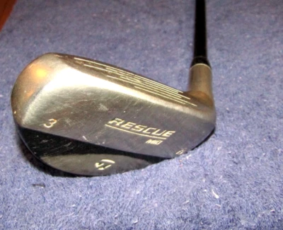 Taco de golfe híbrido TaylorMade #3 Rescue Mid 19* grafite rígido flexível destro 40" - Imagem 1 de 4